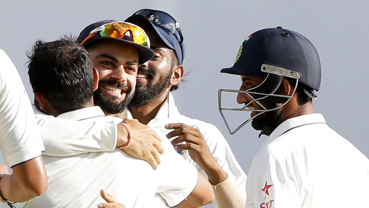 India forced West Indies to follow-on after getting them all out for 243 runs on the third day of the first Test.
