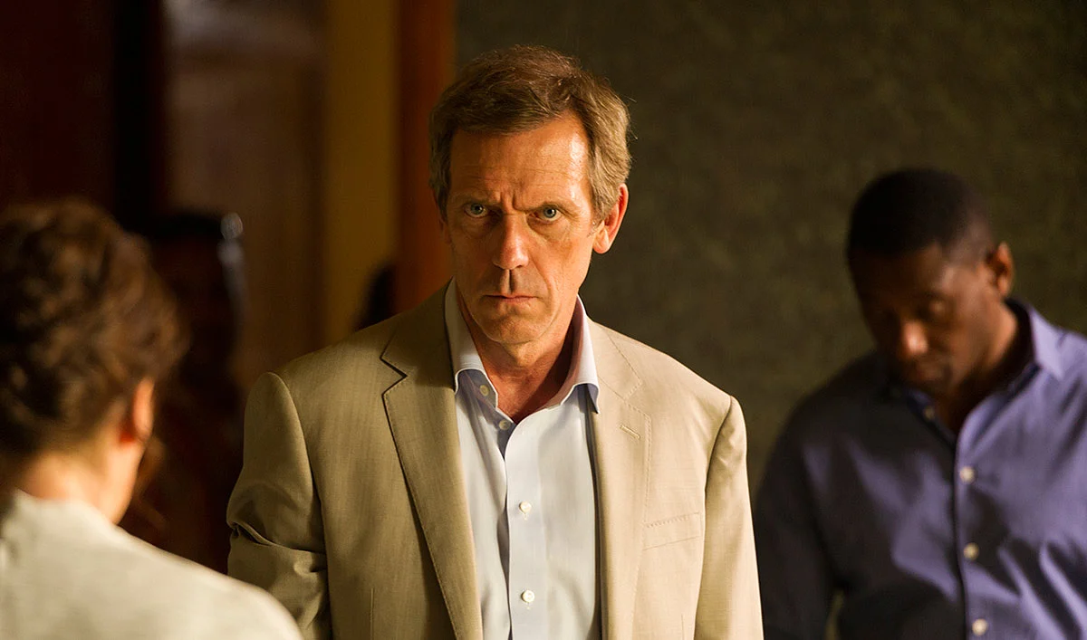 Hugh Laurie is an evil treat in <i>The Night Manager</i>.