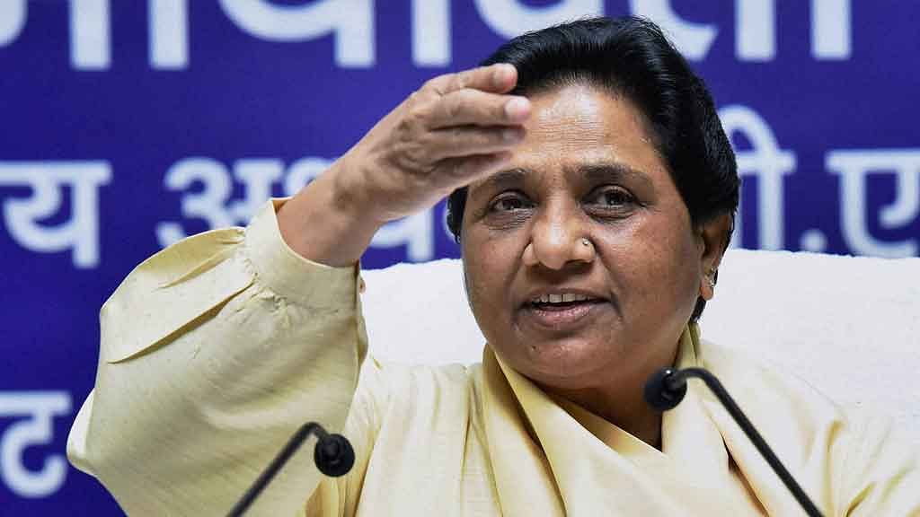 The BSP supremo claimed that the controversy was raked up by BJP ahead of 2017 UP Assembly polls. (Photo: PTI)