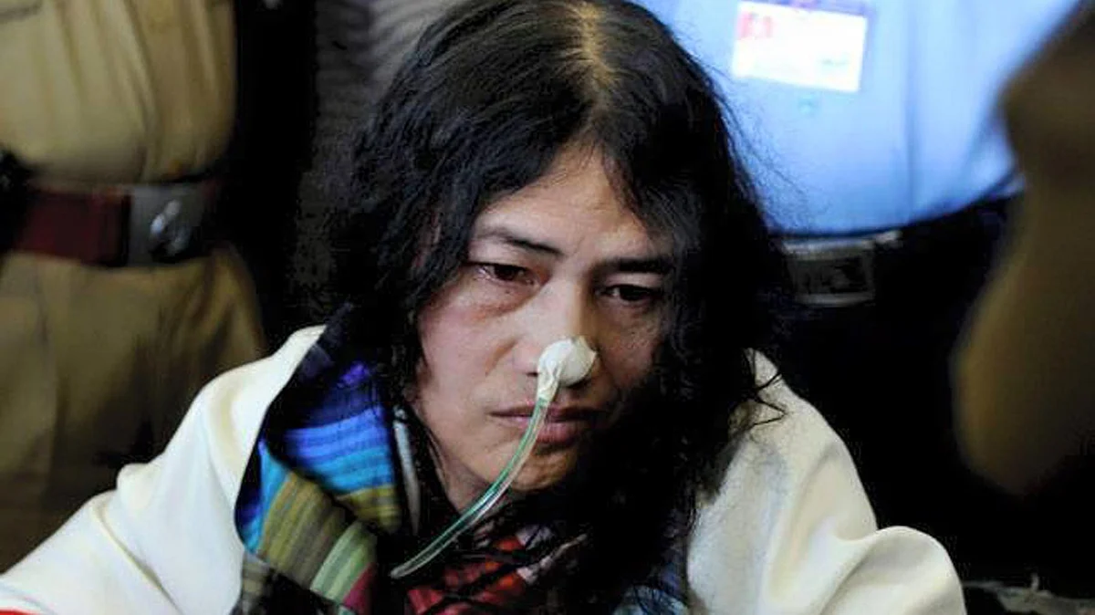 Irom Sharmila. (Photo Courtesy: Facebook/<a href="https://www.facebook.com/Iron-Lady-of-Manipur-Irom-Sharmila-Chanu-1457117077849765/photos_stream">Iron Lady of Manipur</a>)