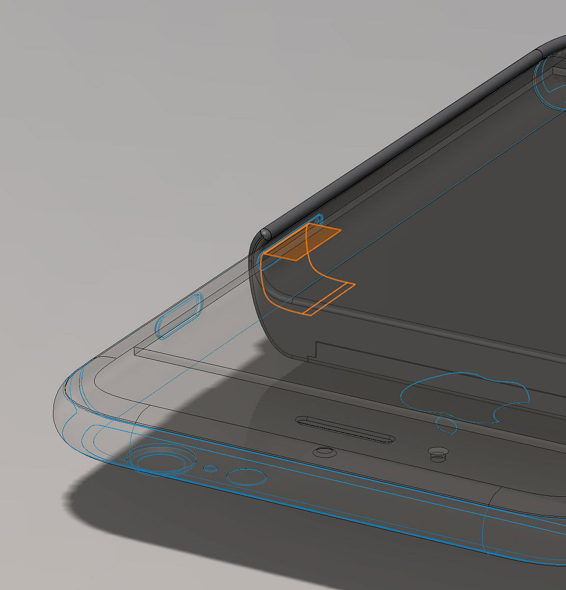 The standalone phone case will alert the user if their phone is being tapped. 
