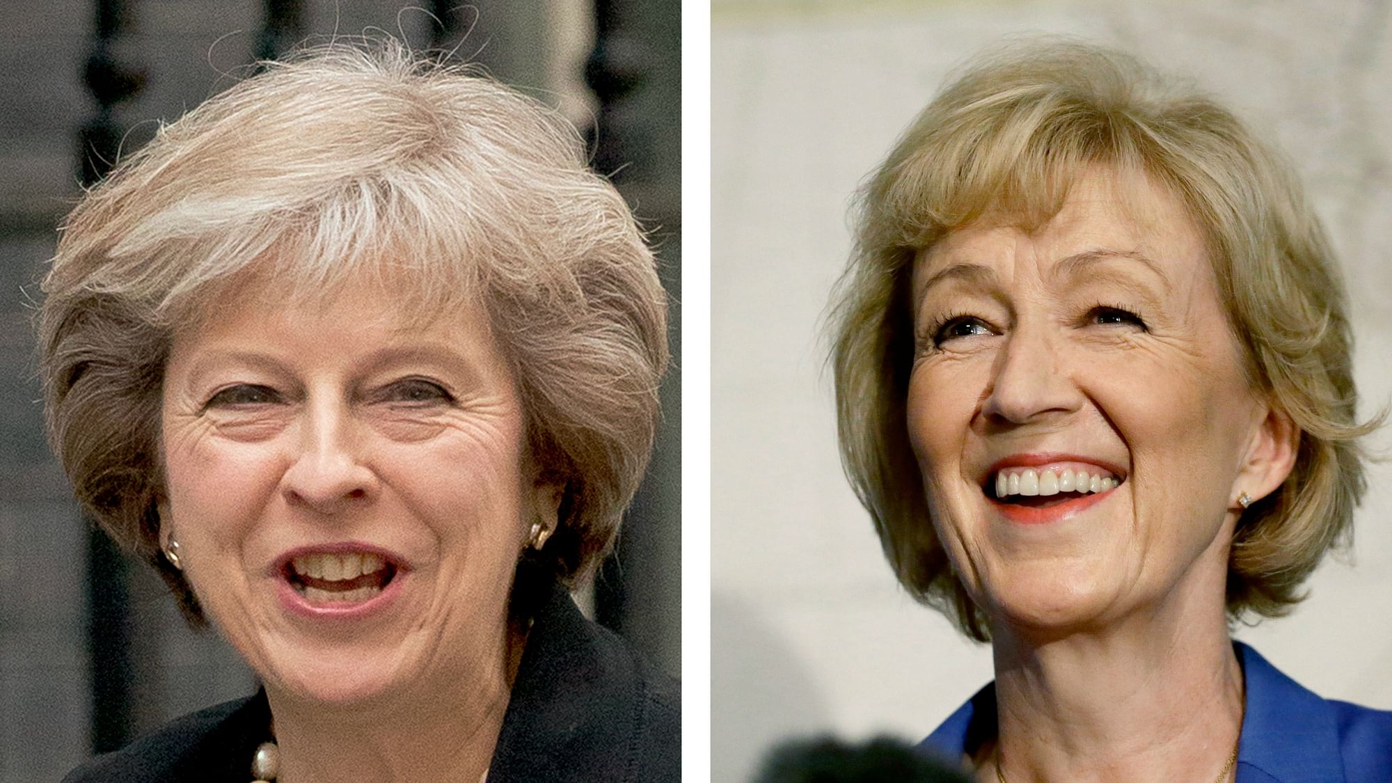 

The two contenders to become the leader of the Conservative Party and assume the post of Britain’s Prime Minister. Theresa May, left, dated 5 July  2016, and Andrea Leadsom, right, dated 4 July  2016. (Photo: AP)