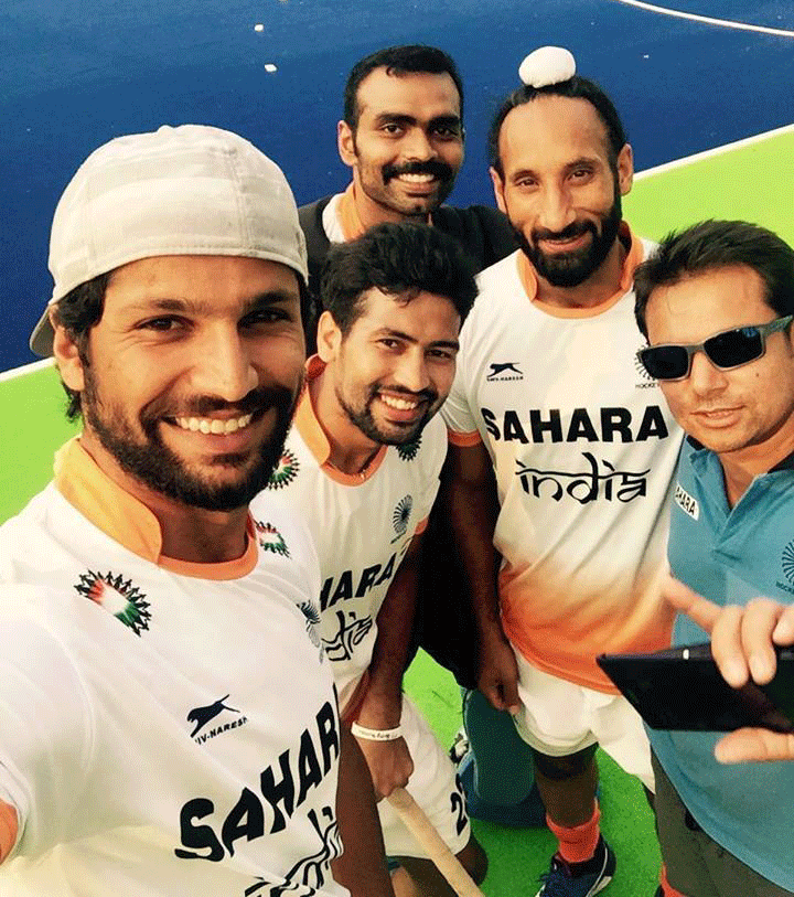 A team of  the most humble sportsmen, my first meeting with the Hockey team was delightful and sad. 