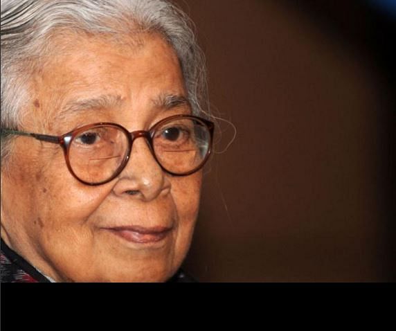Mahasweta Devi was extremely satisfied with the way her life had panned out.