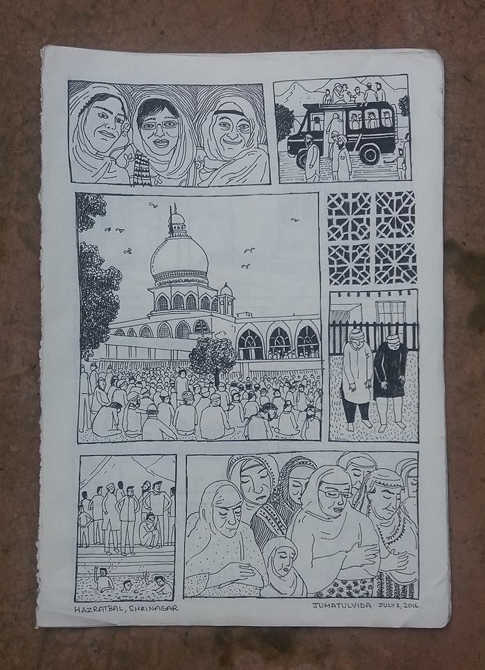 A young artist believes that after her visit to Kashmir, its people are no longer a nameless mass.