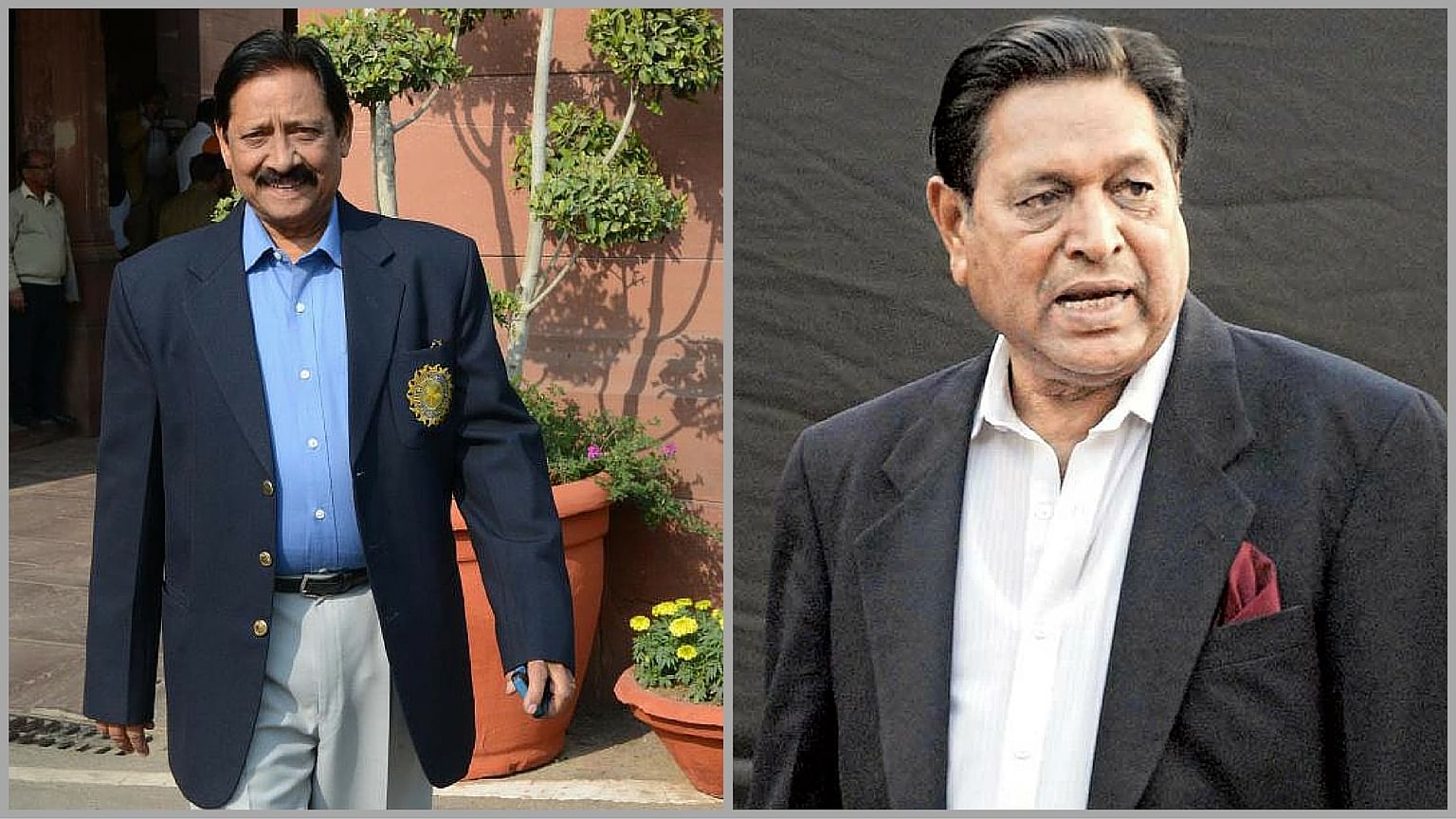 Chetan Chauhan (Left) and Chandu Borde (Right). (Photo altered by <b>The Quint</b>)