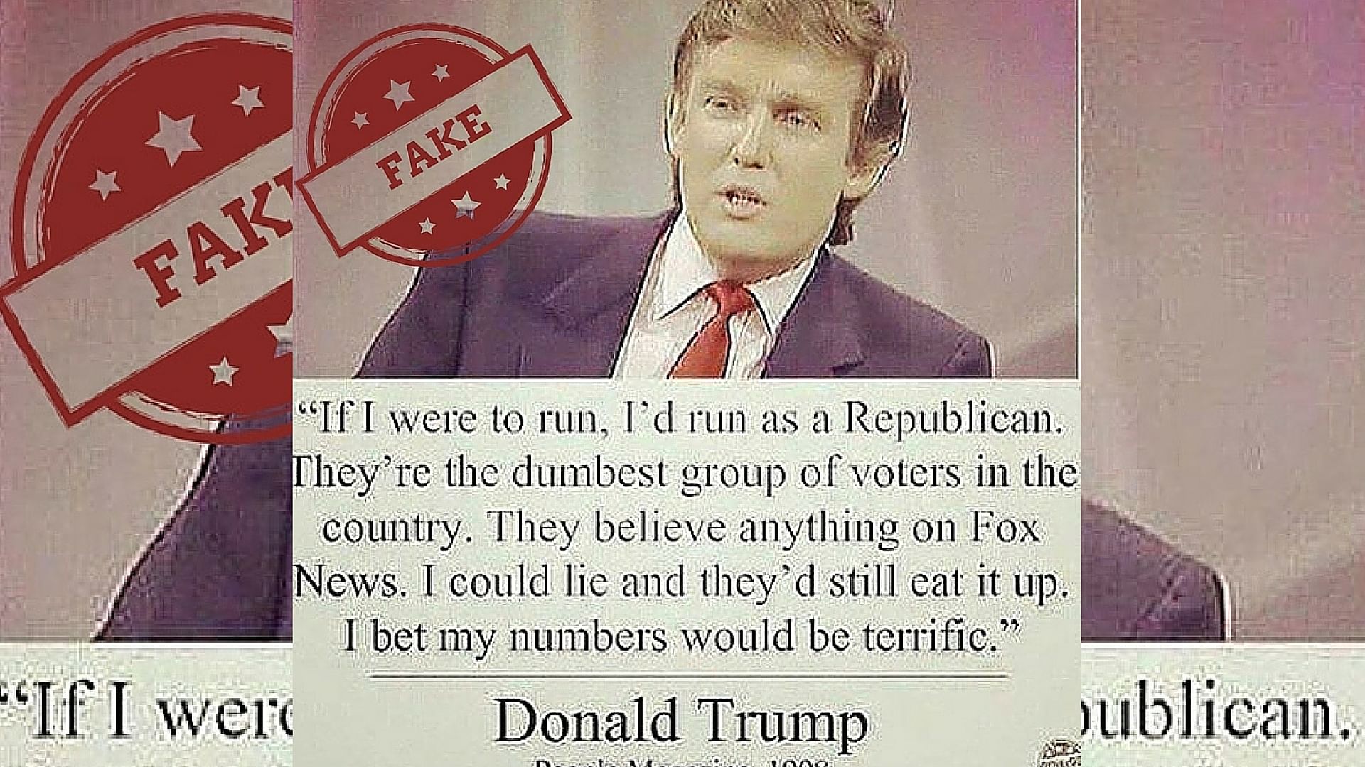 A quote from a supposed 1998 interview that Trump did with <i>People </i>magazine is making the rounds on social media. (Photo: Facebook/<a href="https://www.facebook.com/KeyanaOnOneClickCollins?fref=nf&amp;pnref=story">Keyana Saffold</a>)