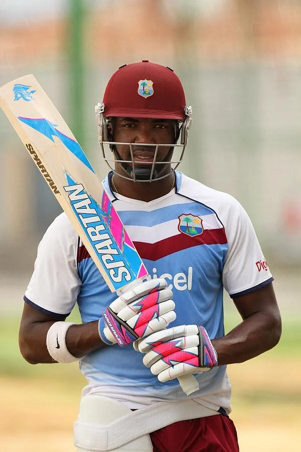 Darren Bravo practising ahead of India vs West Indies Test Series. (Photo Courtesy: Twitter/<a href="https://twitter.com/DMBravo46/status/480509534671097856">@DMBravo46</a>)