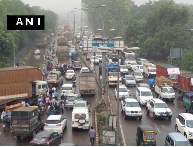 

Commuters were stuck from anything between four and 10 hours on the Delhi-Gurgaon Expressway.