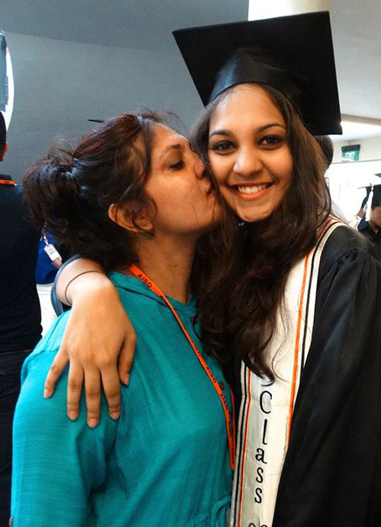 Jain had finished her schooling from the American School in Dhaka and was pursuing her studies in California.
