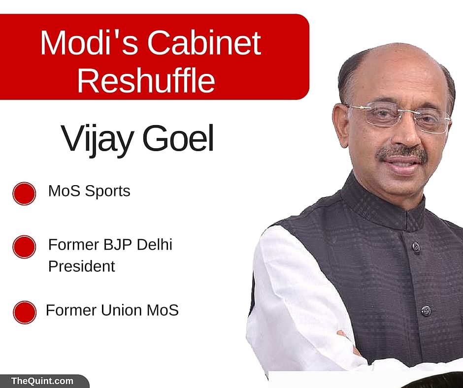 Prime Minister Narendra Modi reshuffled his 66-member cabinet at 11 am on 5 July after two years of governance.