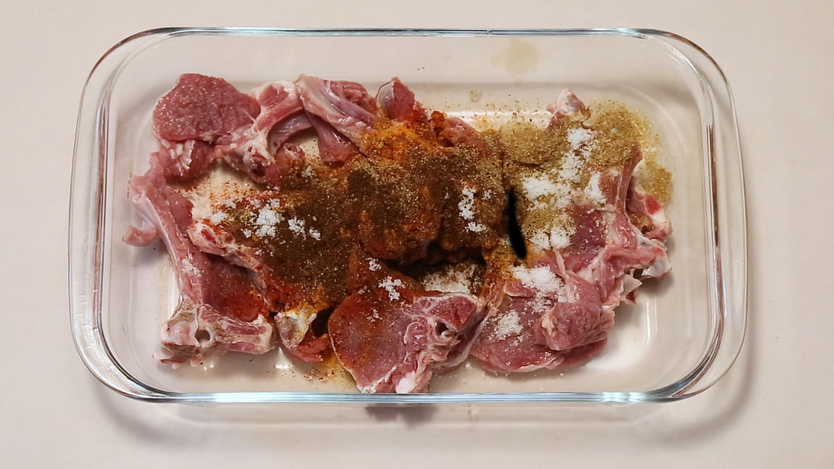 Simple and easy to make mutton chops recipe