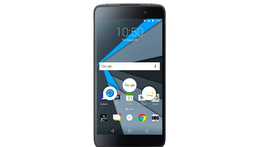BlackBerry DTEK 50. (Photo Courtesy: BlackBerry/Twitter)