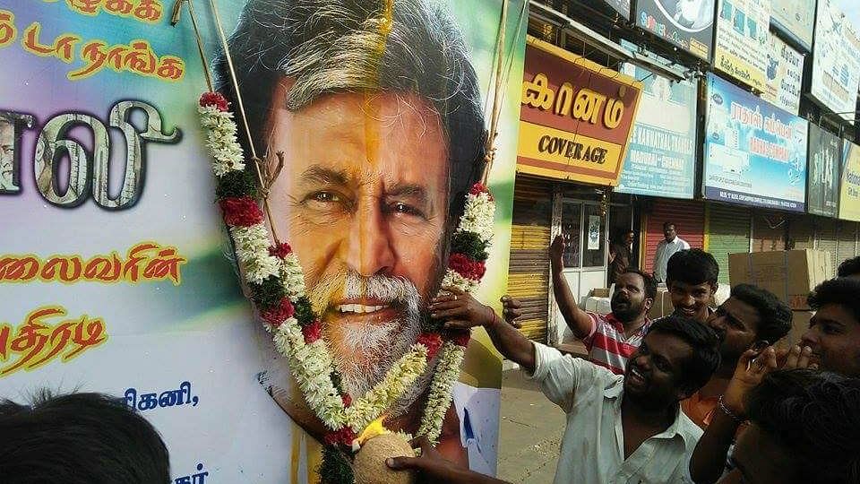 Rajini fans just took things to EPIC levels (Photo Courtesy:<a href="http://www.ibtimes.co.in/"> IBTimes</a>)
