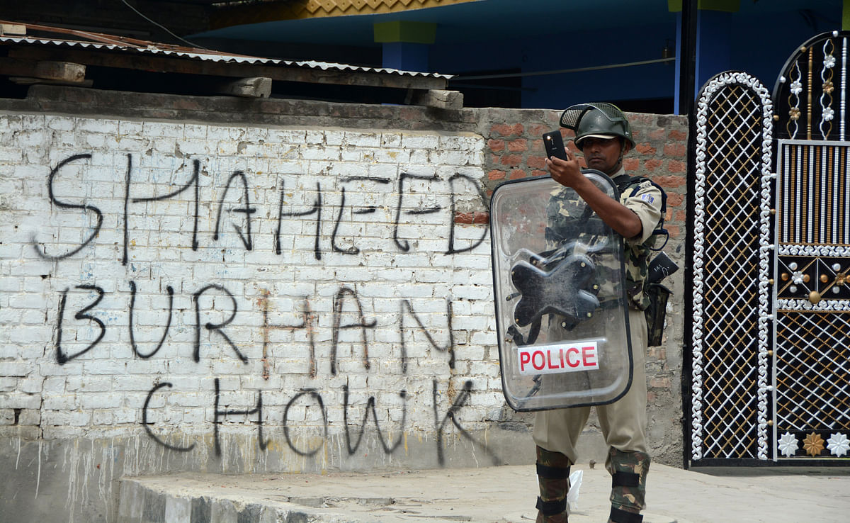 Away from the streets, a new war is taking place on Kashmir’s walls. Welcome to the world of graffiti protests.