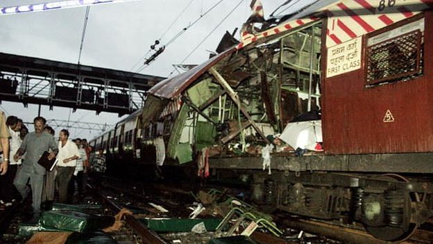 In 2006, seven bomb blasts in the Mumbai suburban railway killed 209 and injured over 700. Photo courtesy: Twitter/<a href="https://twitter.com/tweettrendfacts">@TweetTrendFacts </a>
