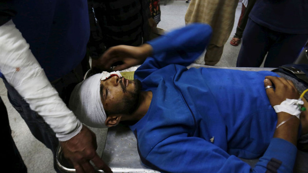 Hospitals Flooded with Injured Youngsters in A Brutalised Kashmir