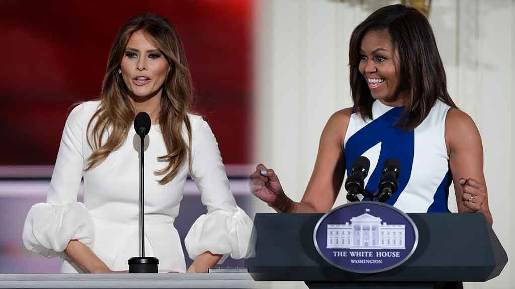 

Melania Trump and Michelle Obama. (Photo: AP)