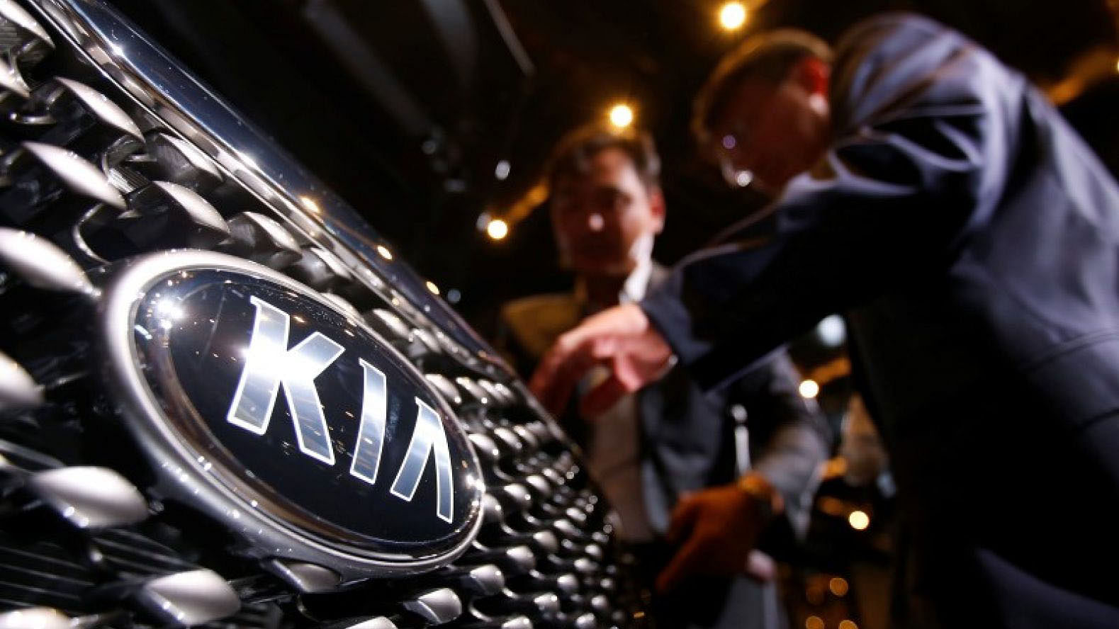 Kia badge on a car. (Photo: Reuters)