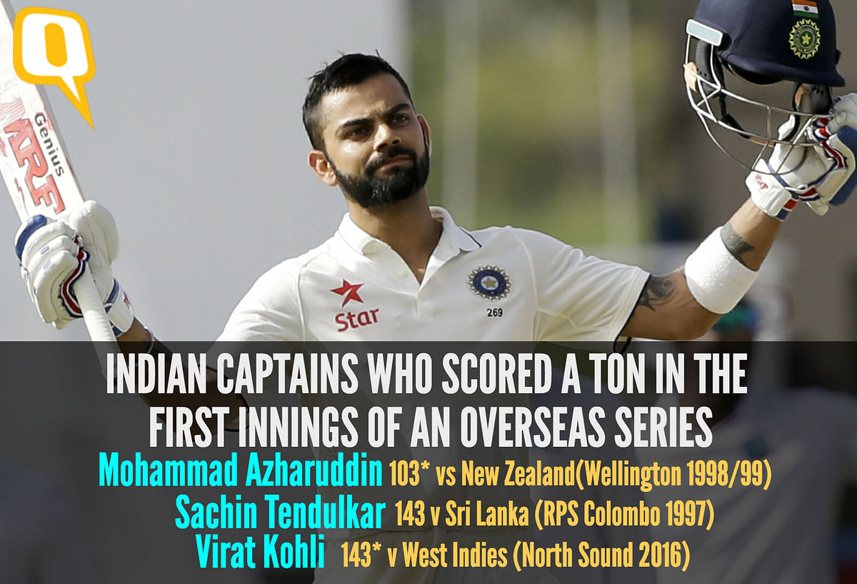 On Day 1, Virat picked up his 12th Test century, nine of which have been scored in overseas Test matches.