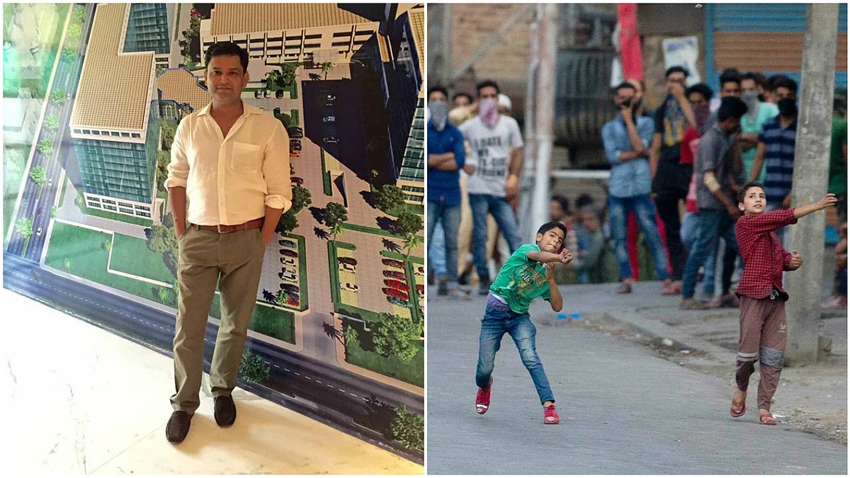 Major Gaurav Arya wrote a Facebook post titled ‘ Letter to Kashmir’. (Photo Courtesy: Facebook/<a href="https://www.facebook.com/profile.php?id=100004144035011">Gaurav Arya</a>)