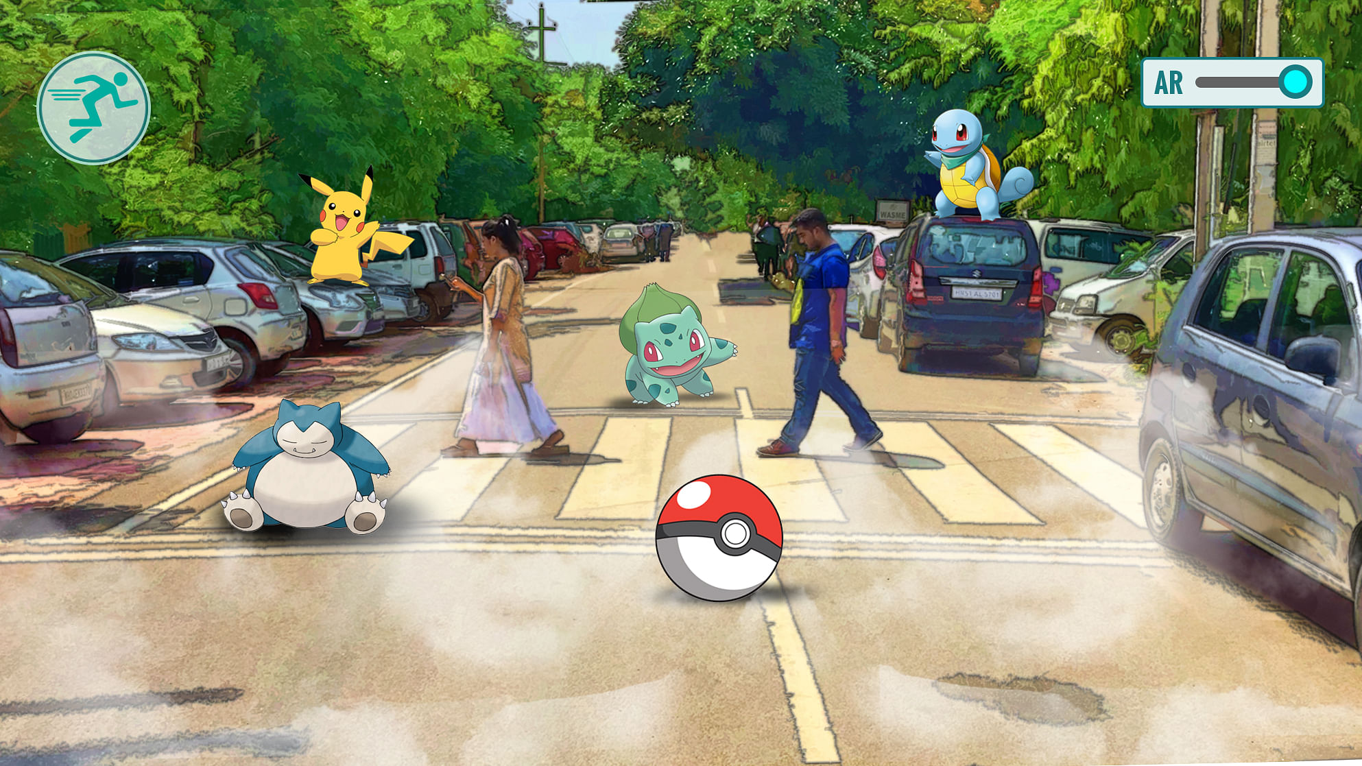 Pokémons are everywhere, go catch ‘em all. (Photo : <b>The Quint</b>)