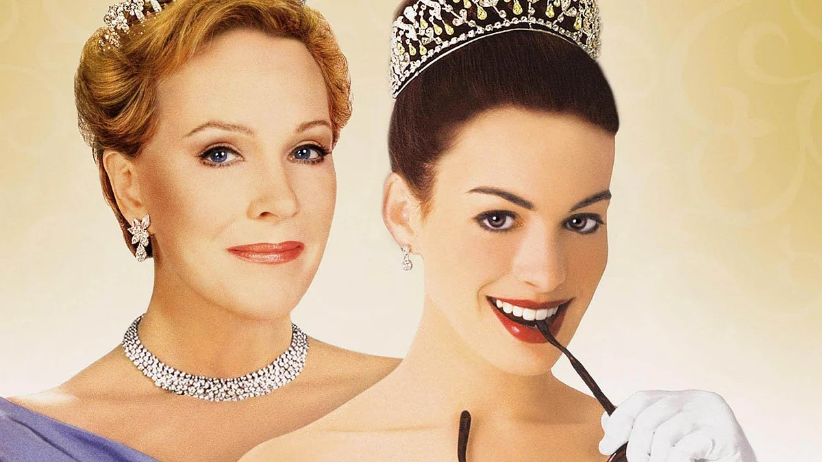 <i>The Princess Diaries,</i> which made a star of Anne Hathaway, also starred Julie Andrews. 