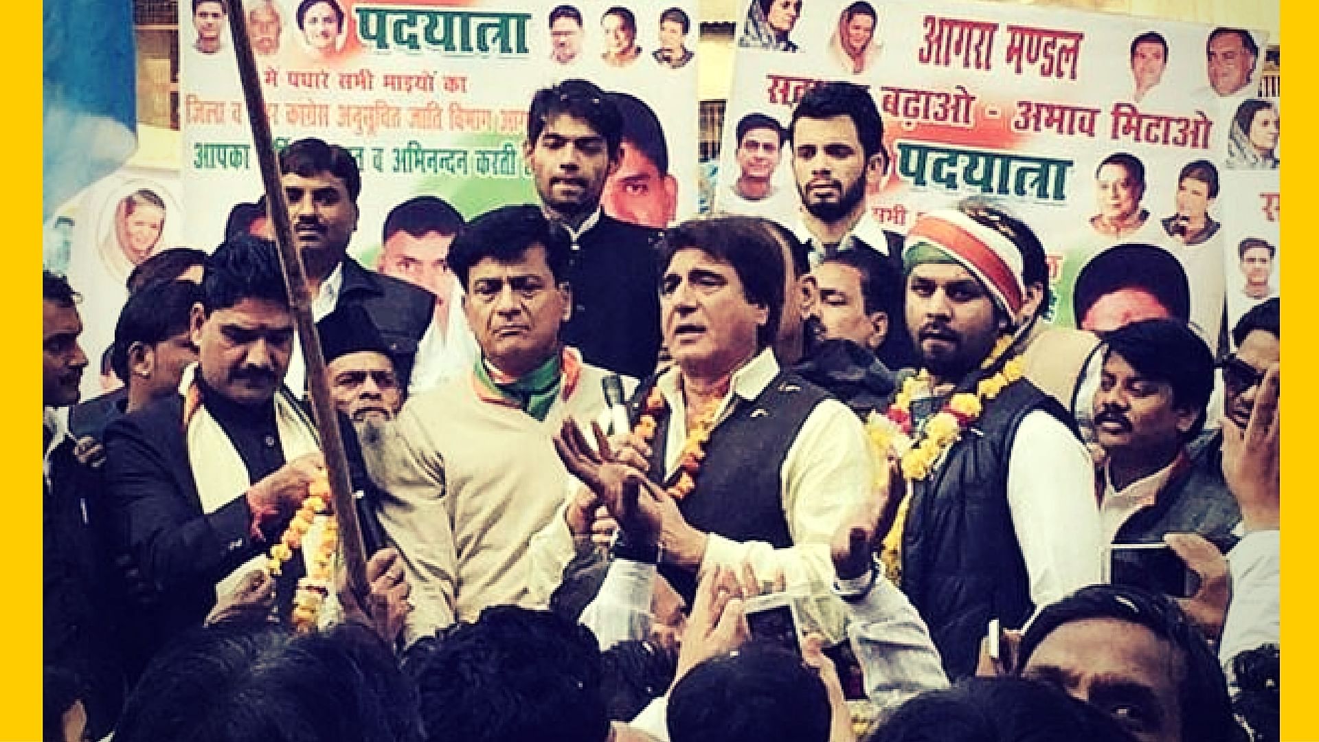 

Raj Babbar is appointed the new UP Congress Committee President. (Photo Courtesy: <a href="https://twitter.com/RajBabbarMP/media">Twitter/RajBabbarMP</a>)