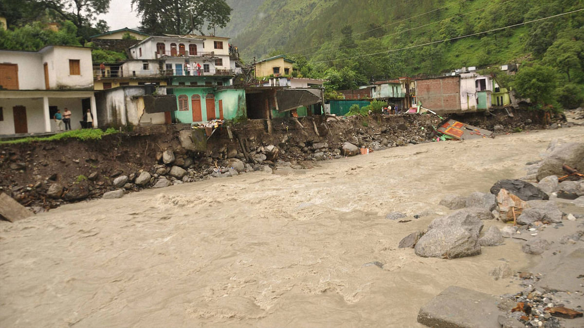 Cloudbursts and Heavy Rain Wreaks Havoc In Parts of Uttarakhand