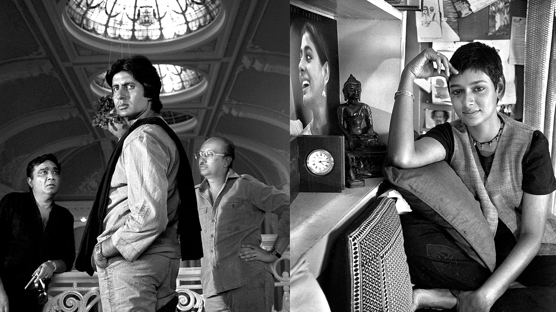 Amitabh Bachchan and Nandita Das through the lens of Raghu Rai.&nbsp;