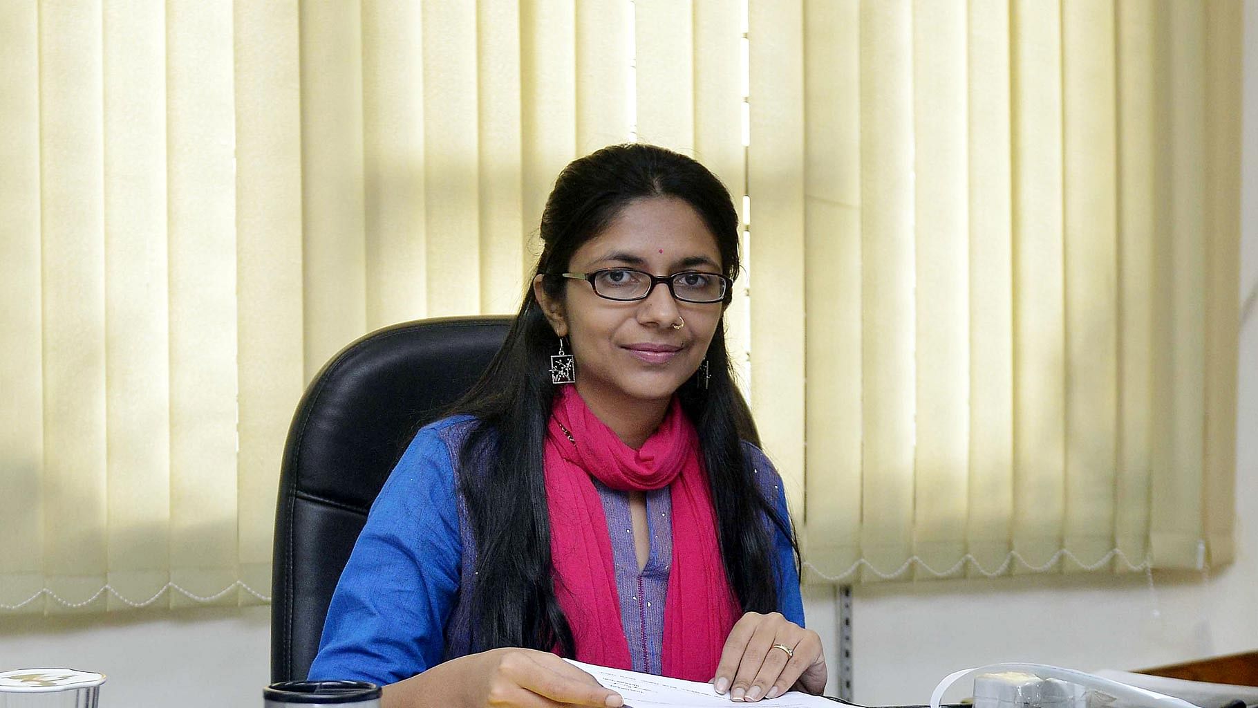 Delhi Commission for Women (DCW) chief Swati Maliwal. (Photo: IANS)