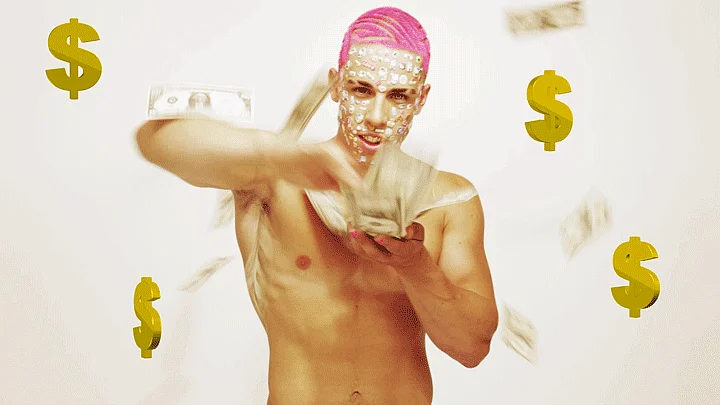 Thinking piles of dollars while studying at medical school? Ha ha! Dream on! (Photo courtesy: Tumblr/Kate Bones)