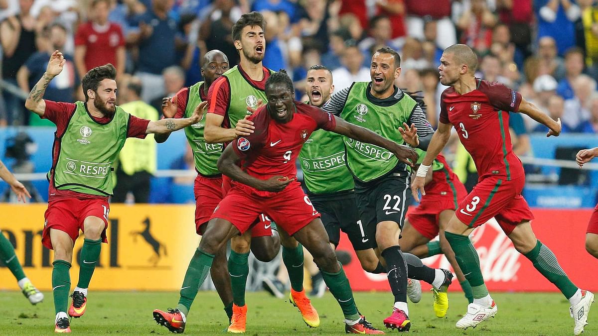 With just 13 minutes of match time before the final, Eder came on in the 79th minute to score the lone goal.