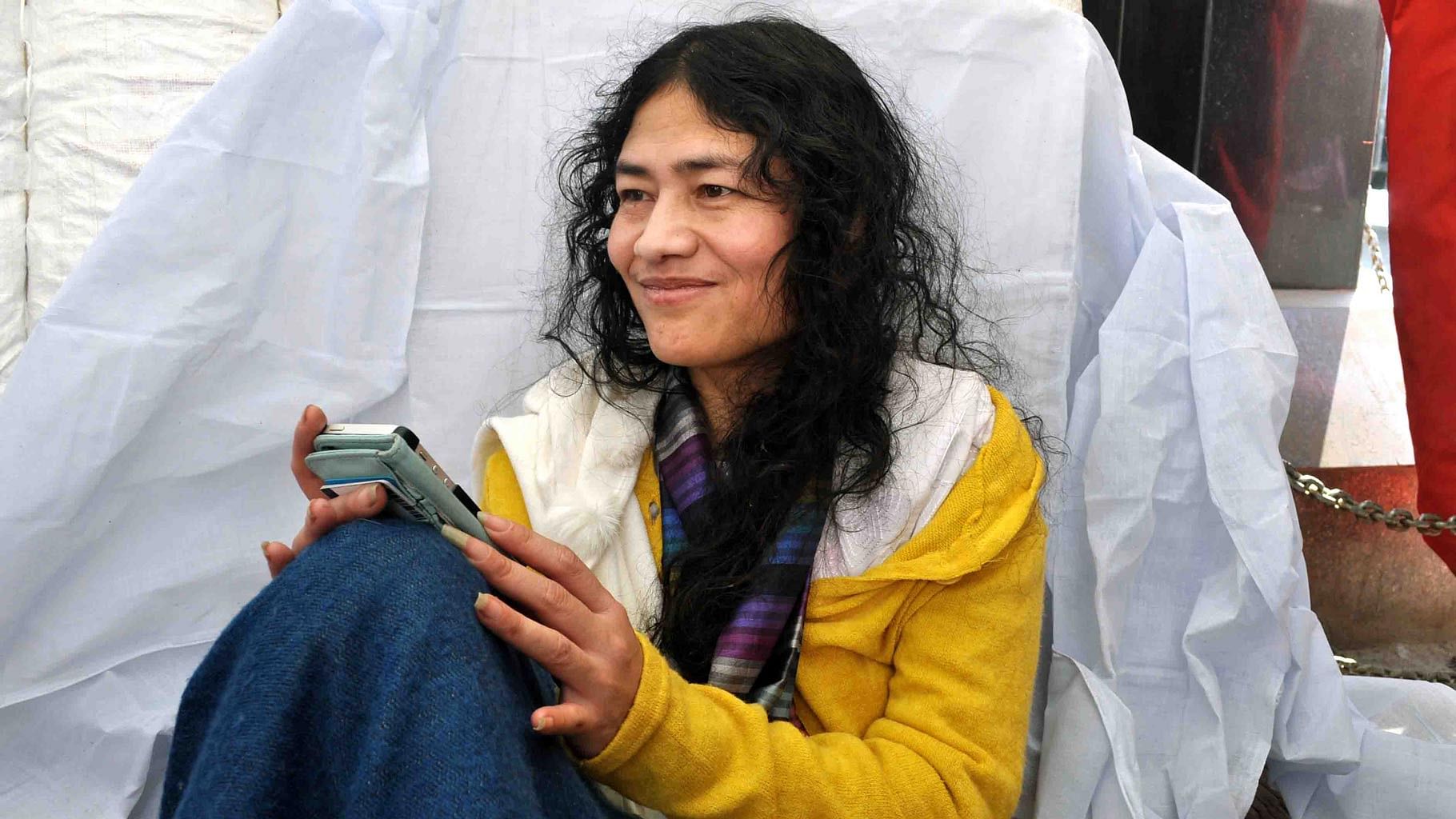 Irom Sharmila. (Photo: Sunzu Bachaspatimayum/<b>The Quint</b>)