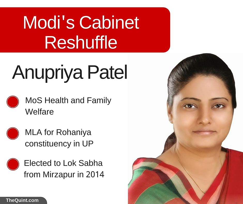 Prime Minister Narendra Modi reshuffled his 66-member cabinet at 11 am on 5 July after two years of governance.