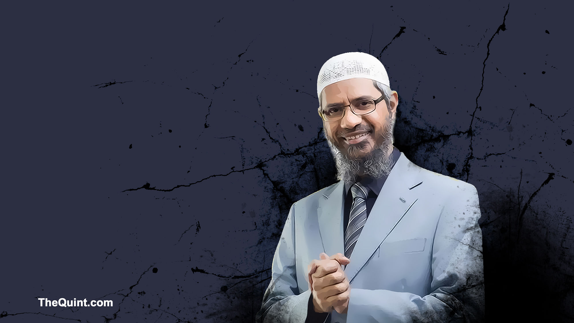 Zakir Naik’s NGO has been under the government scanner since the Dhaka attack.(Photo:<b> The Quint</b>)