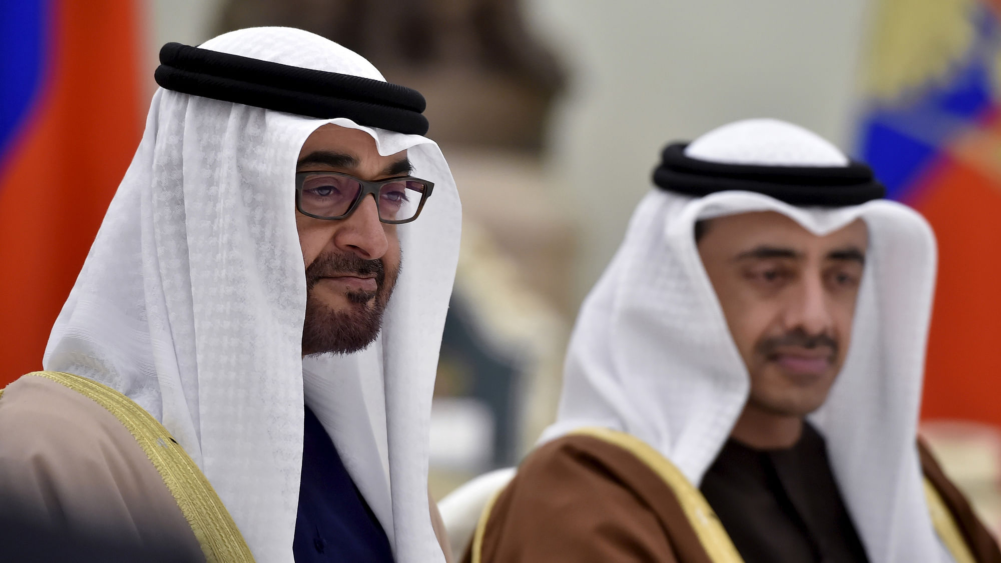 Sheikh Mohammed bin Zayed al-Nahyan (L), Crown Prince of Abu Dhabi and UAE’s Deputy Commander-in-Chief of the armed forces. (Photo: Reuters)