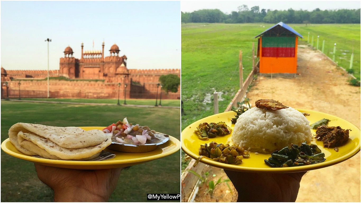 ‘My Yellow Plate’ isn’t scared to mix food and travel. (Photo Courtesy: Instagram/<a href="https://www.instagram.com/myyellowplate/">My Yellow Plate</a>)