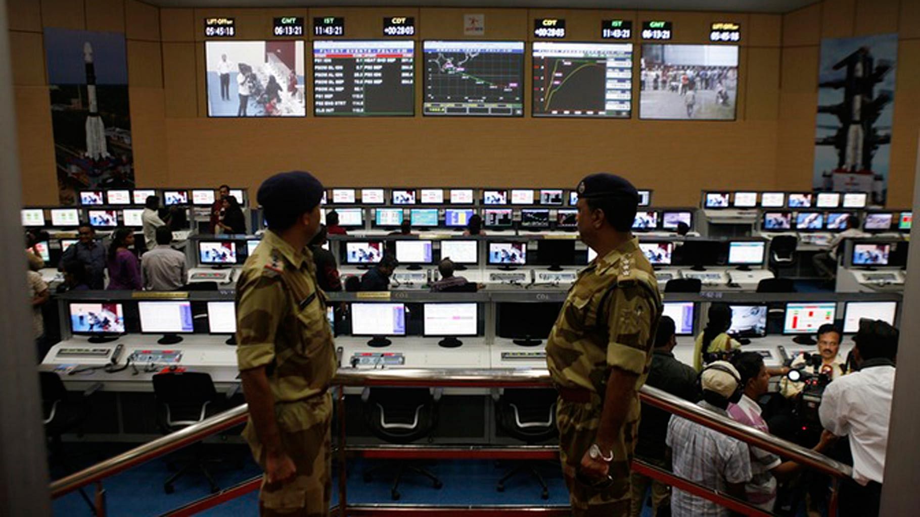 ISRO control room. (Photo: Reuters)