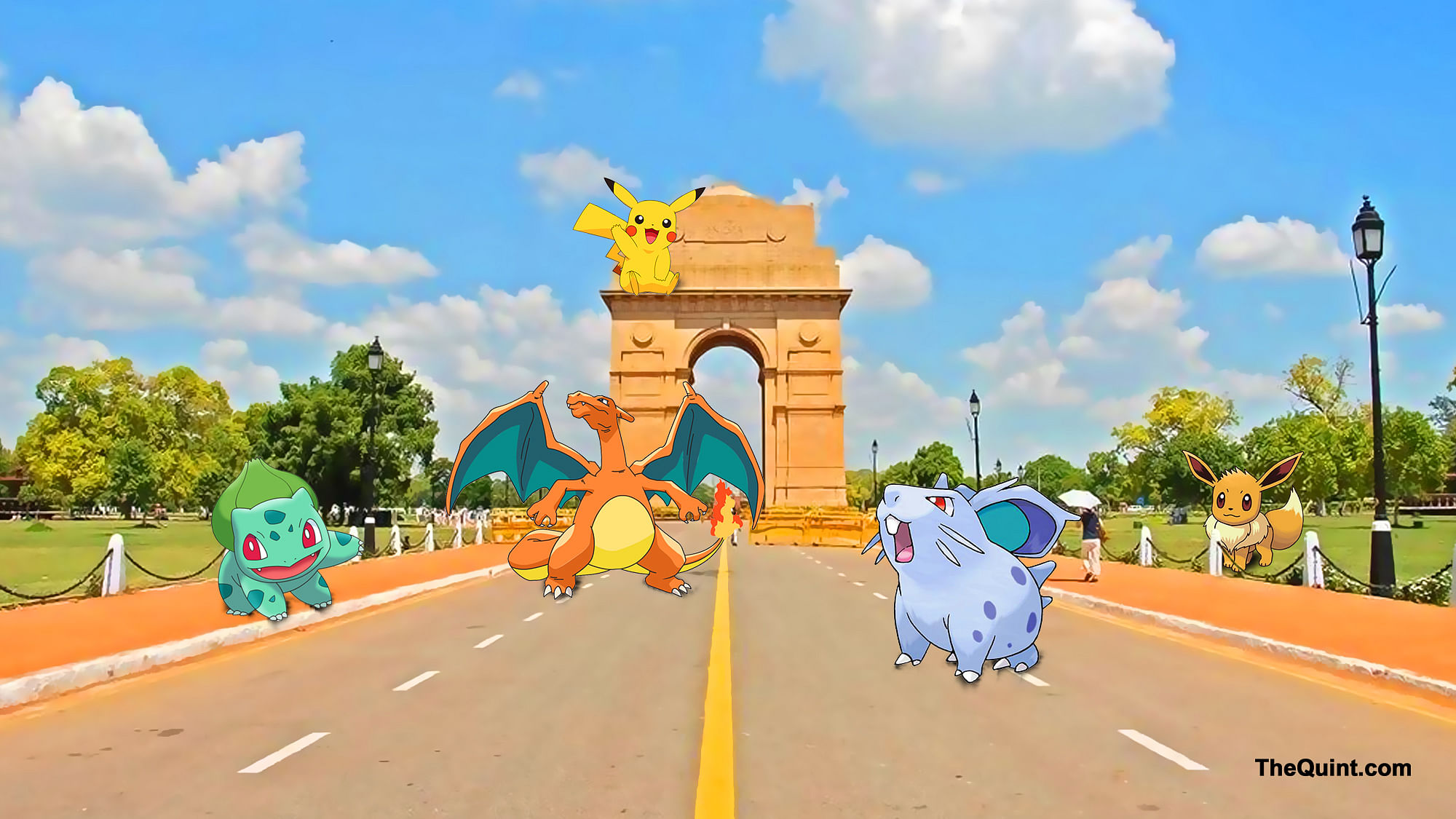 Pokémon Go has made headlines all over the world within days of its launch. (Photo: <b>The Quint</b>)