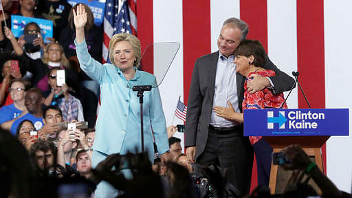Hillary Clinton announced Tim Kaine as her running mate (Vice President) to her presidential post bid. (Photo: AP)