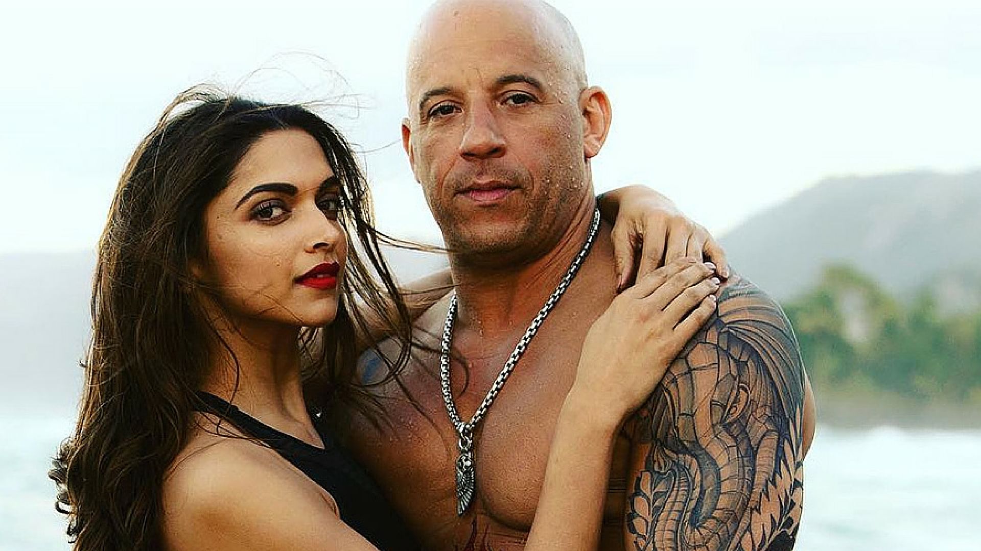 Deepika Padukone and Vin Diesel in <i>XXX: Return Of Xander Cage.</i>