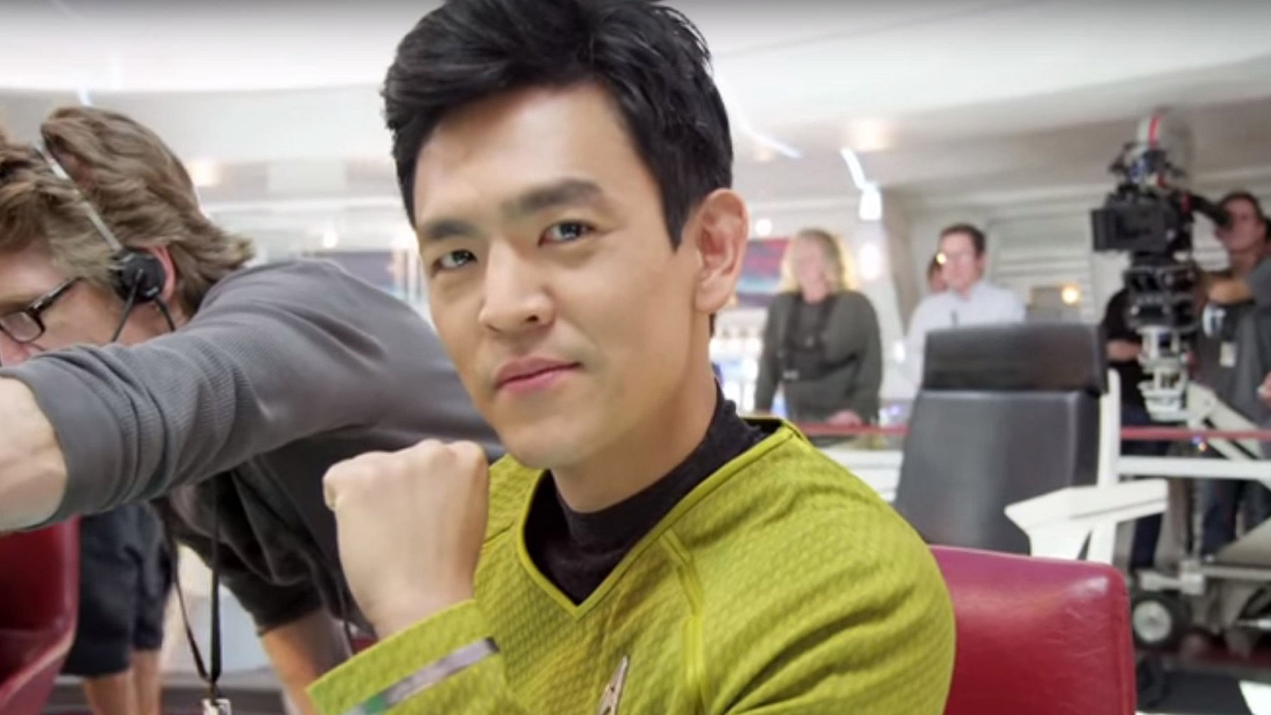 John Cho as Sulu. (Photo: <i>Star Trek Into Darkness</i><a href="https://www.youtube.com/watch?v=_t58Iy-UJ2M"> trailer</a>)