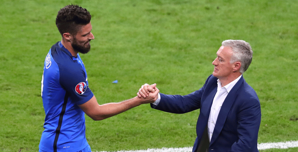 After 10 years in the wilderness, French coach Deschamps has built a side ready to vie  for the next World Cup.