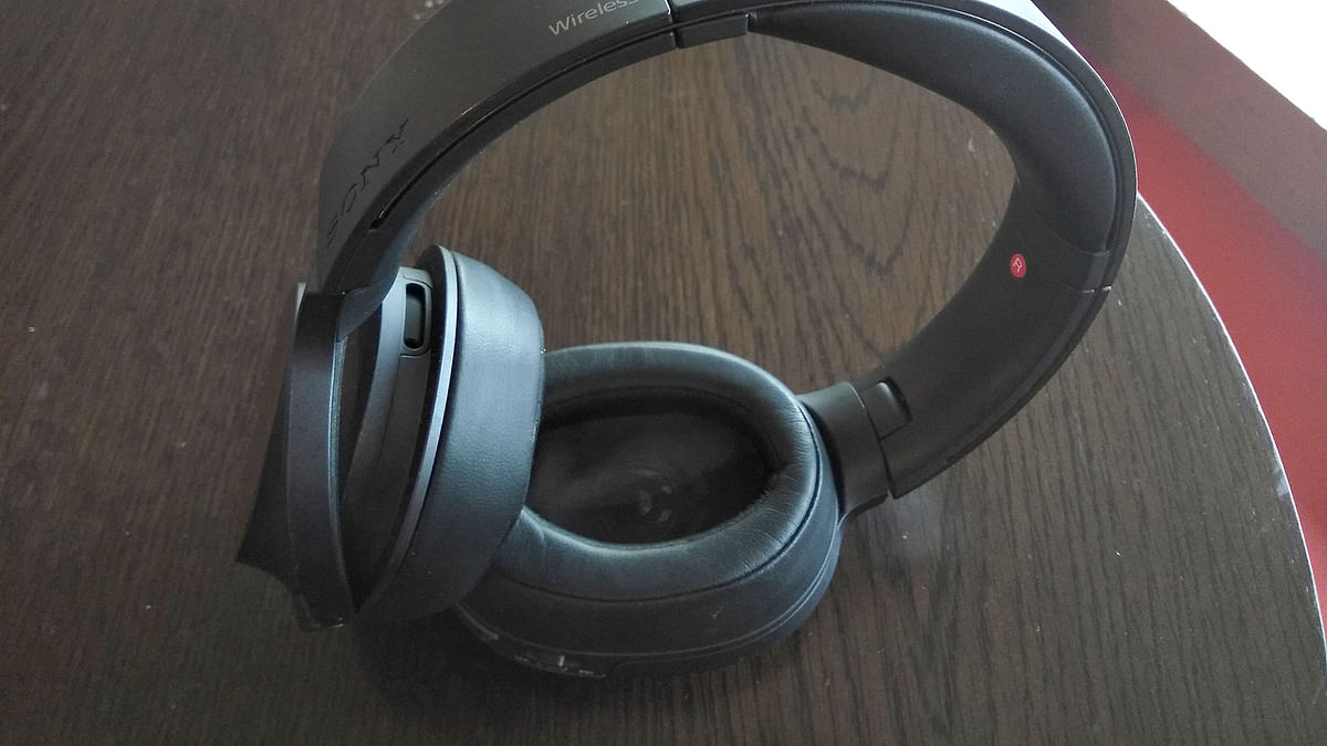 Sony h.ear MDR-100abn wireless headphones. (Photo: <b>The Quint</b>)