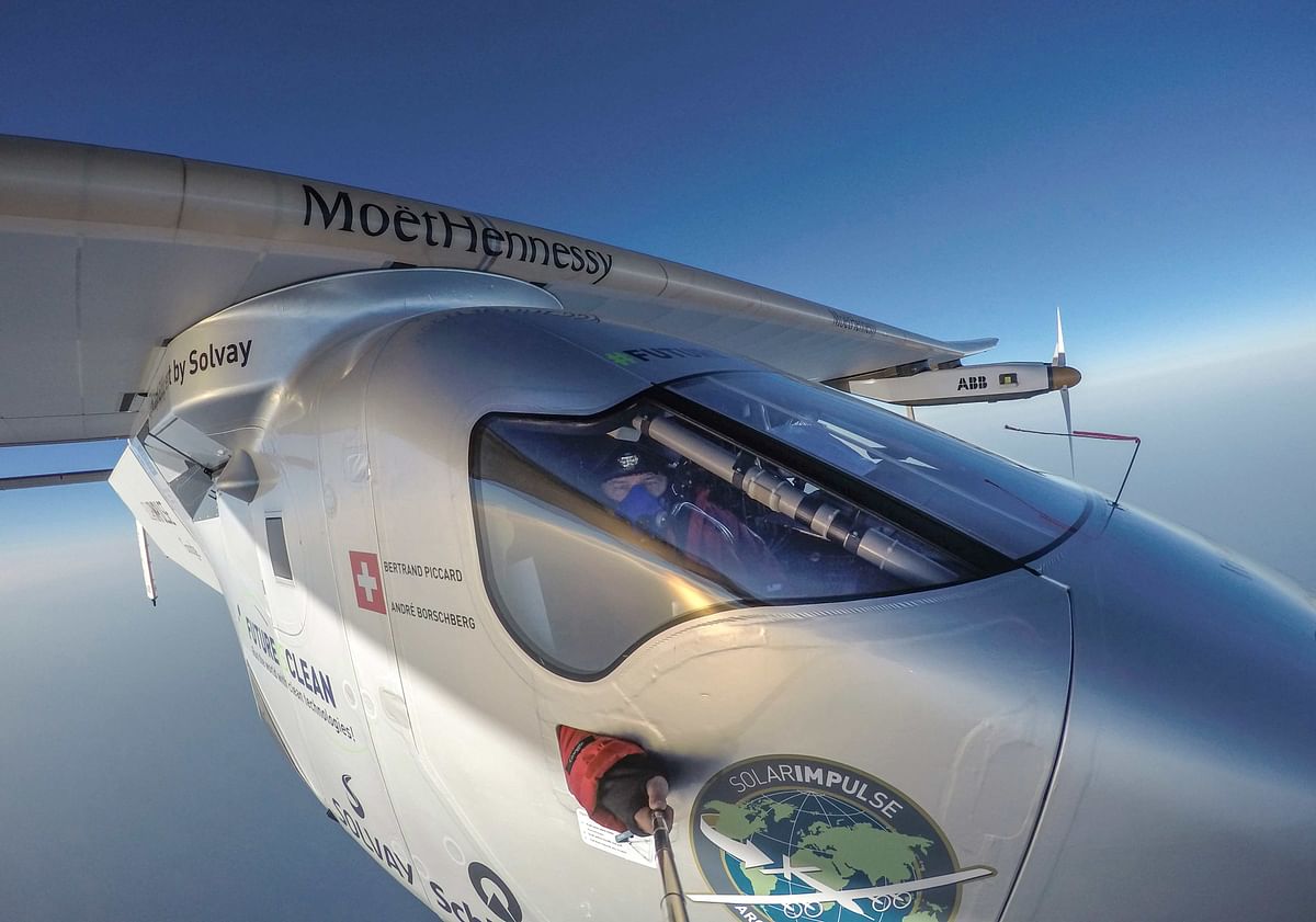 By completing this journey, the Solar Impulse team has  proved  that it is possible to fly without fuel. 