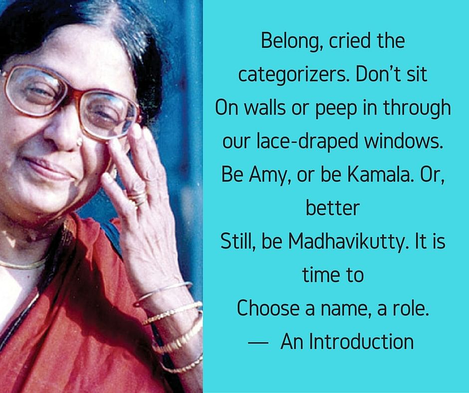 Kamala Das Surrayya was a poet, memoirist, writer and an enigma wrapped in haunting verses. 