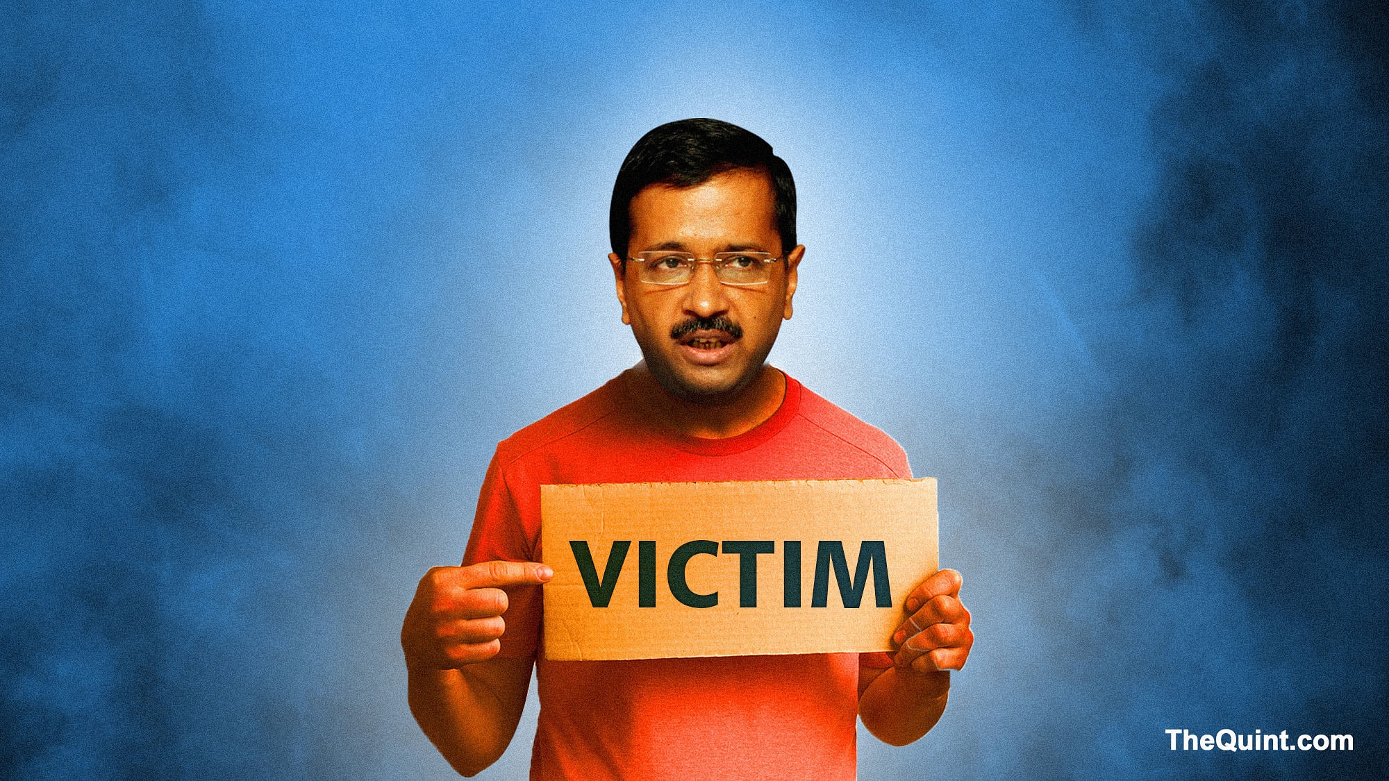 Is the victim card working for Arvind Kejriwal? (Image: <b>The Quint</b>/Hardeep Singh)