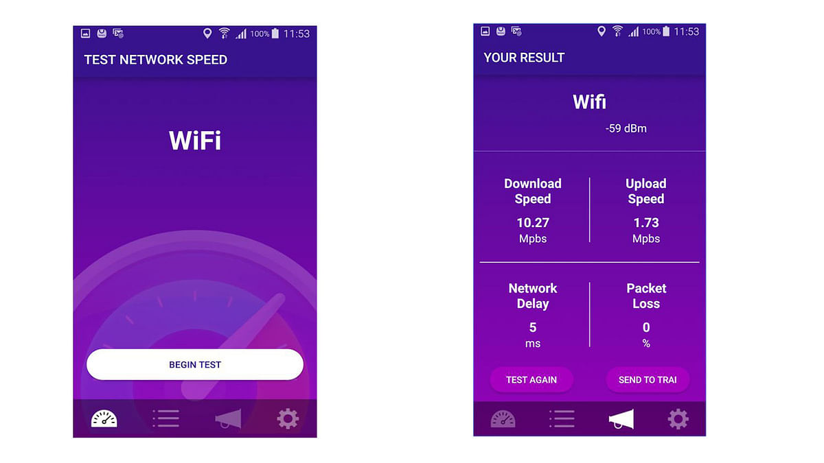 The speeds can be reported to TRAI without your details being shared.