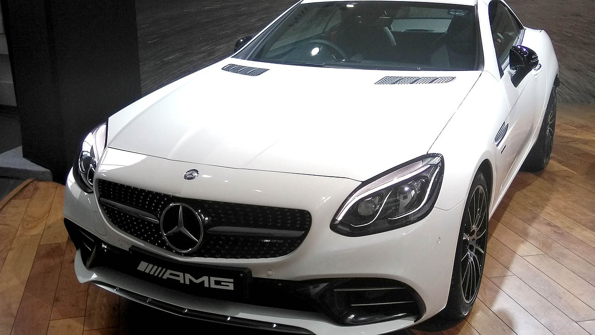 Mercedes has launched its sixth car of 2016 with the  AMG SLC 43 convertible. 